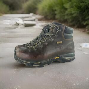 Zamberlan Trail Lite GTX Hiking Boots US 8.5 /42 Men's Brown Leather Vibram Boot